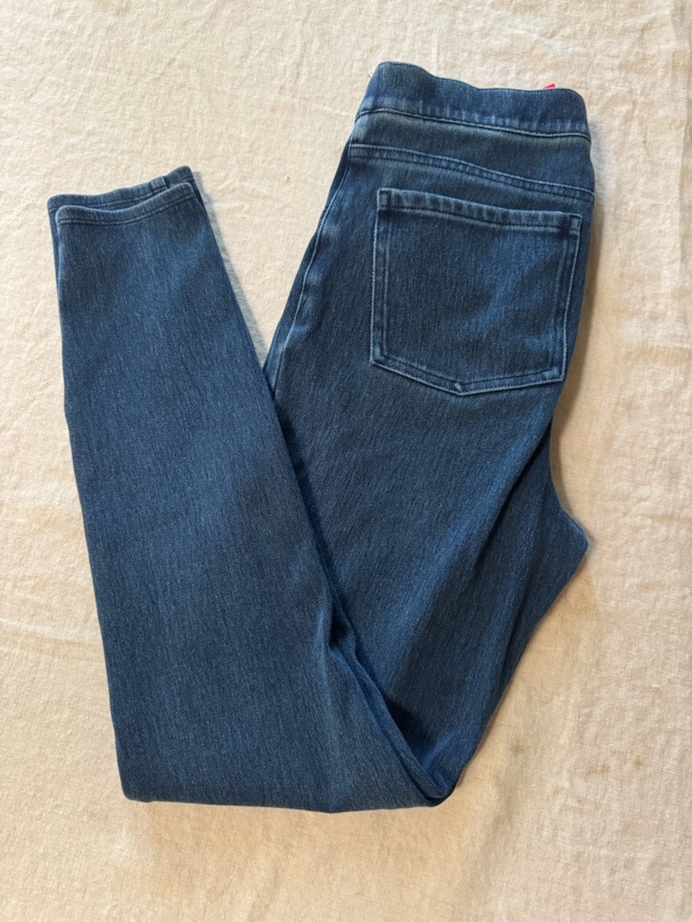 Spanx Dark Blue Pull-On Jeggings Skinny Jeans Medium